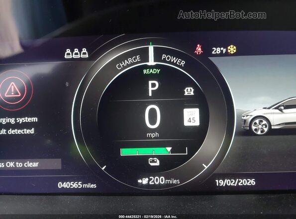 SADHD2S11L1F80423 2020 JAGUAR I-PACE White 