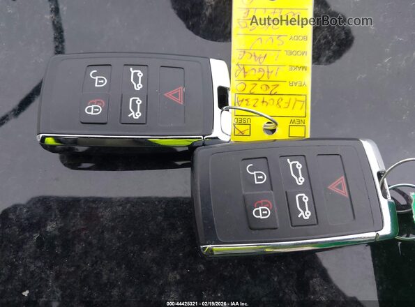 SADHD2S11L1F80423 2020 JAGUAR I-PACE White Vista del salpicadero