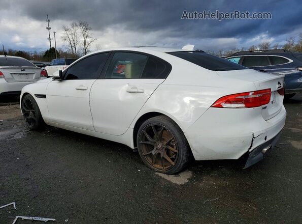 SAJAD4BN4HA978260 2017 JAGUAR XF Белый Задняя левая четверть