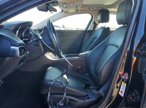 SAJAD4FX3KCP46143 2019 JAGUAR XF Black Vista interior delantera