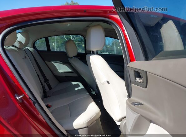SAJAD4FX3KCP49091 2019 JAGUAR XF Red Vista de la etiqueta del VIN