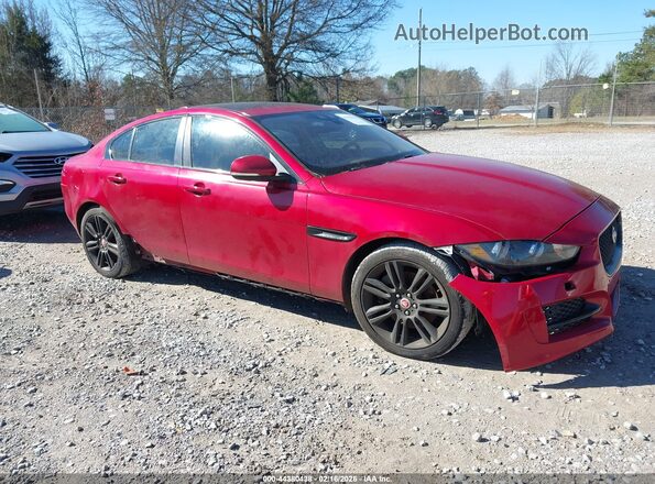 SAJAD4FX3KCP49091 2019 JAGUAR XF Red Delantero derecho