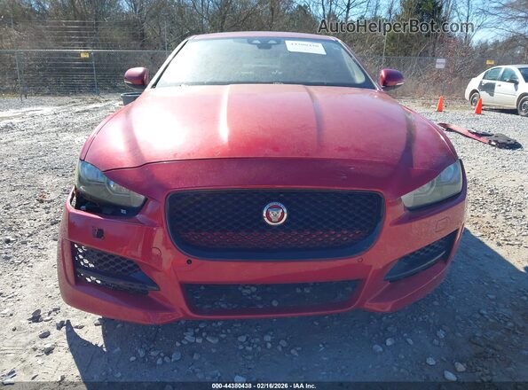 SAJAD4FX3KCP49091 2019 JAGUAR XF Red Vista interior trasera