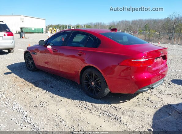 SAJAD4FX3KCP49091 2019 JAGUAR XF Red Trasero izquierdo