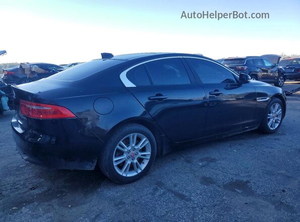 SAJAD4FX7JCP38402 2018 JAGUAR XF Черный Задняя правая четверть
