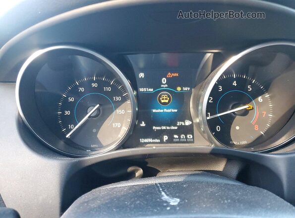 SAJAD4FX7JCP38402 2018 JAGUAR XF Черный Вид щитка приборов