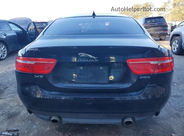 SAJAD4FX7JCP38402 2018 JAGUAR XF Черный Вид сзади