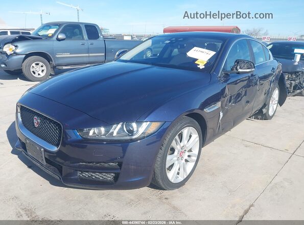 SAJAD4FXXKCP44308 2019 JAGUAR XF Dark Blue Передняя левая четверть