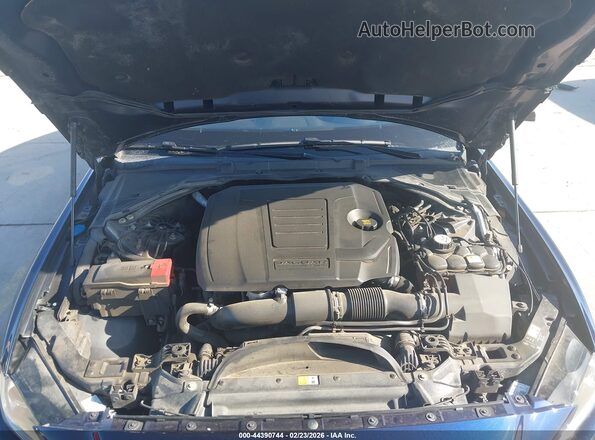 SAJAD4FXXKCP44308 2019 JAGUAR XF Dark Blue Вид сзади