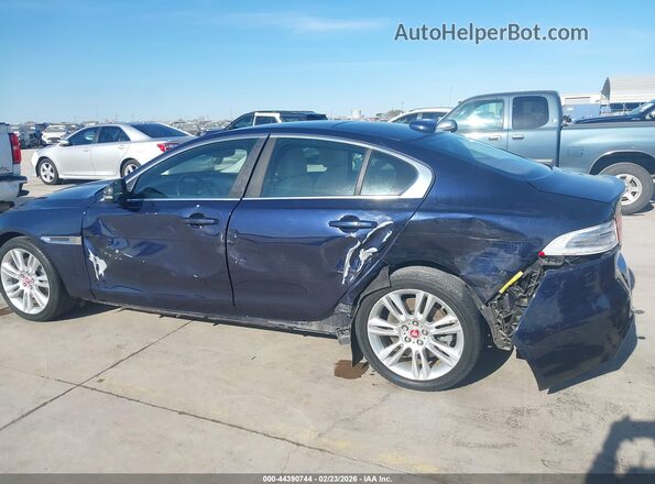 SAJAD4FXXKCP44308 2019 JAGUAR XF Dark Blue Вид спереди