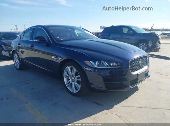 SAJAD4FXXKCP44308 2019 JAGUAR XF Dark Blue Передняя правая четверть