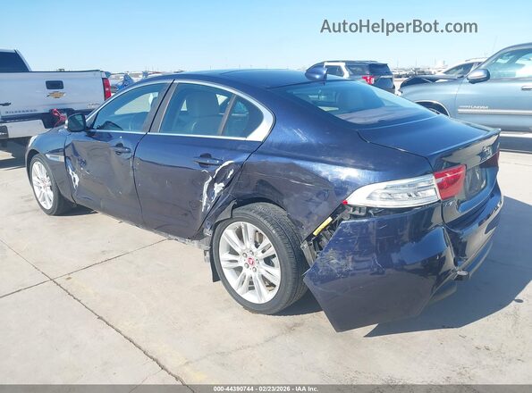 SAJAD4FXXKCP44308 2019 JAGUAR XF Dark Blue Задняя левая четверть