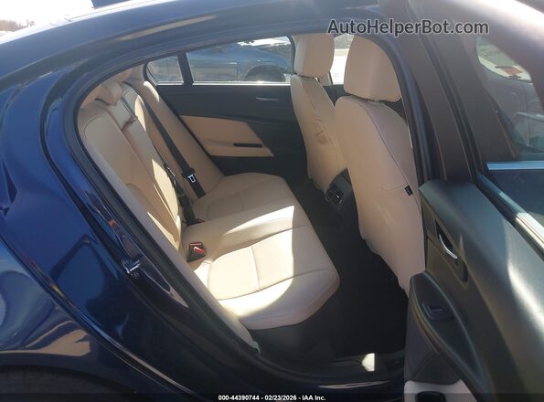 SAJAD4FXXKCP44308 2019 JAGUAR XF Dark Blue Вид наклейки с VIN-кодом