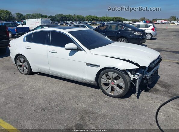SAJAE4FX2LCP64499 2020 JAGUAR XF Белый Передняя правая четверть