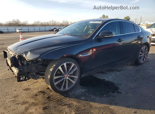 SAJAE4FX4LCP56601 2020 JAGUAR XF Черный Передняя левая четверть