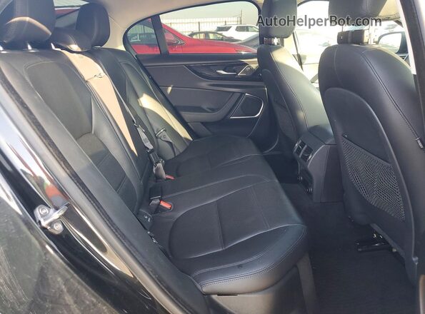 SAJAE4FX4LCP56601 2020 JAGUAR XF Черный Вид задних сидений