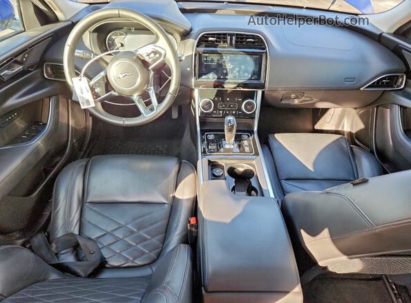 SAJAE4FXXLCP60314 2020 JAGUAR XF Синий Вид панели приборов
