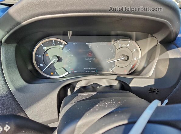 SAJAE4FXXLCP60314 2020 JAGUAR XF Синий Вид щитка приборов
