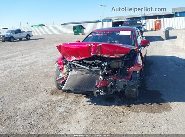 SAJAG4FV2JCP17723 2018 JAGUAR XF Красный Вид задней части салона