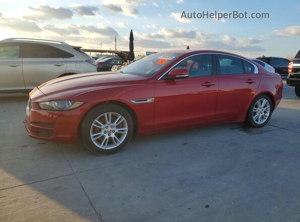SAJAJ4FX2JCP37814 2018 JAGUAR XF Red Przód lewy