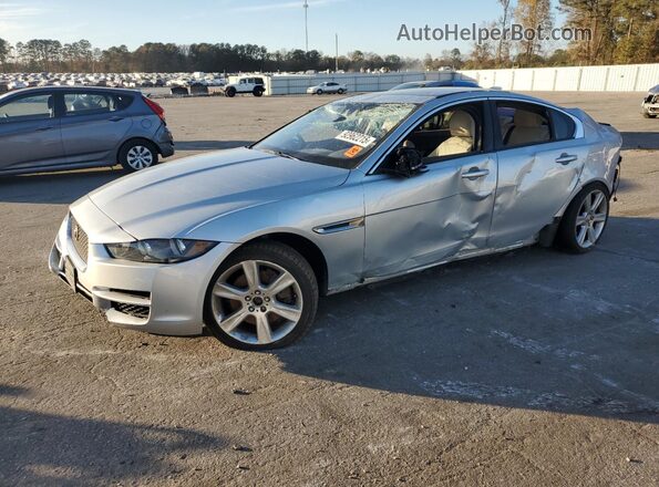 SAJAJ4FX4JCP21694 2018 JAGUAR XF Серебряный Передняя левая четверть