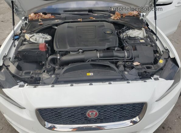 SAJAJ4FX4JCP25812 2018 JAGUAR XF Белый Вид задней части салона