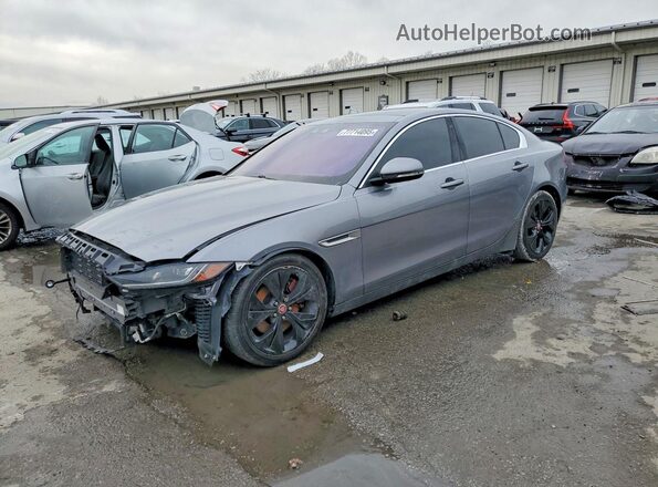 SAJAJ4FX9LCP56363 2020 JAGUAR XF Серый Передняя левая четверть