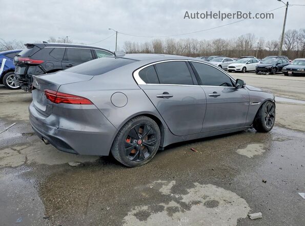 SAJAJ4FX9LCP56363 2020 JAGUAR XF Серый Задняя правая четверть