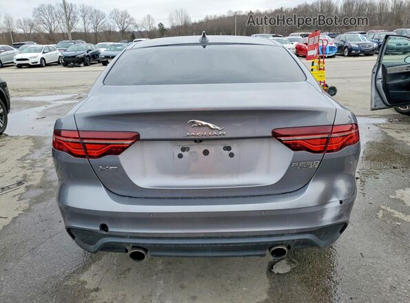 SAJAJ4FX9LCP56363 2020 JAGUAR XF Серый Вид сзади