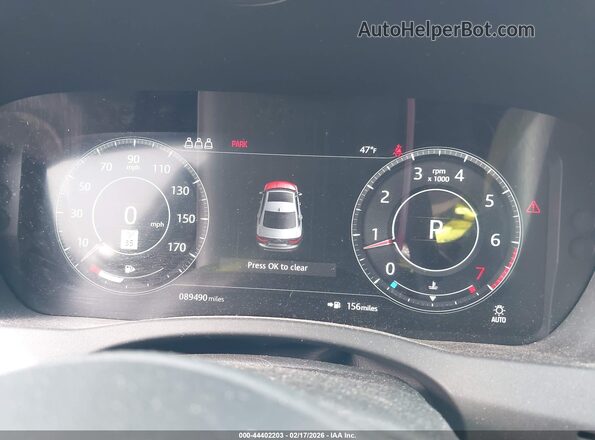SAJAJ4FXXLCP63449 2020 JAGUAR XF Белый Вид задних сидений