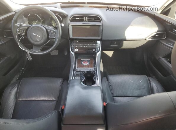 SAJAN4BVXHA947379 2017 JAGUAR XF Серый Вид панели приборов