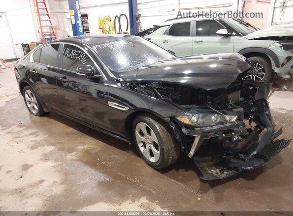 SAJAR4FX0JCP39263 2018 JAGUAR XF Black Przód prawy