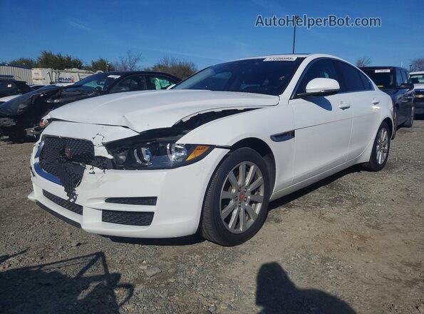 SAJAS4FX7KCP52694 2019 JAGUAR XF Белый Передняя левая четверть