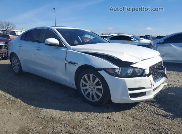 SAJAS4FX7KCP52694 2019 JAGUAR XF Белый Передняя правая четверть
