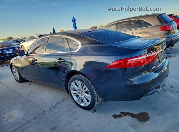 SAJBD4BV2GCY06123 2016 JAGUAR XF Черный Задняя левая четверть