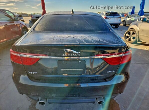 SAJBD4BV2GCY06123 2016 JAGUAR XF Черный Вид сзади