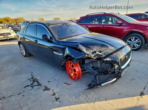 SAJBD4BV2GCY06123 2016 JAGUAR XF Черный Передняя правая четверть