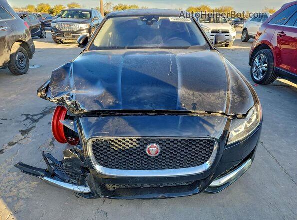 SAJBD4BV2GCY06123 2016 JAGUAR XF Черный Вид спереди