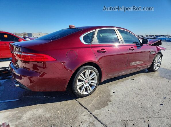 SAJBD4BV6HCY32922 2017 JAGUAR XF Бордовый Задняя правая четверть