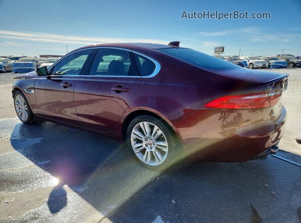 SAJBD4BV6HCY32922 2017 JAGUAR XF Бордовый Задняя левая четверть