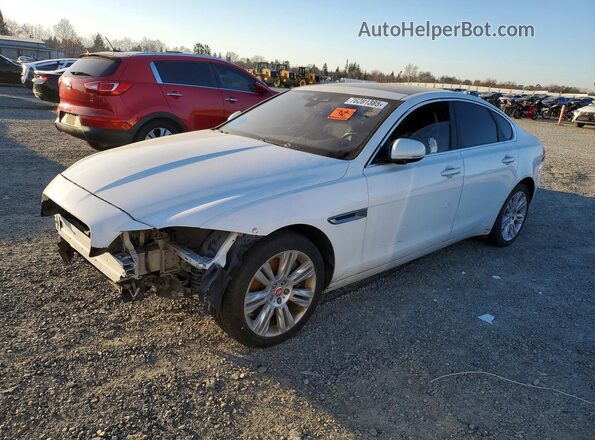 SAJBD4BVXGCY20495 2016 JAGUAR XF White Przód lewy