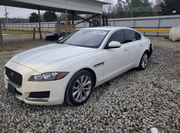 SAJBD4FX7KCY79489 2019 JAGUAR XF White Vista tres cuartos delantera izquierda