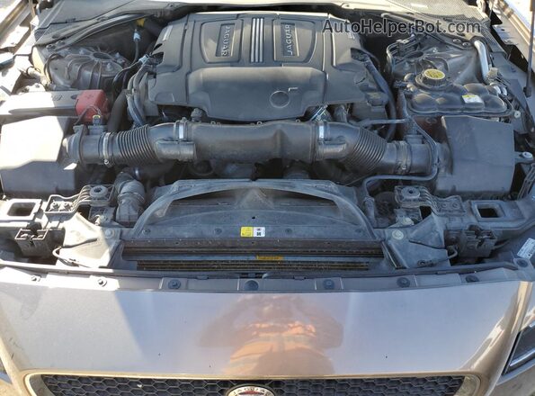SAJBE4BV6GCY11578 2016 JAGUAR XF Желто-коричневый Вид задней части салона