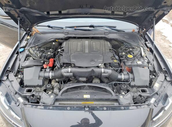 SAJBJ4BV6GCY22074 2016 JAGUAR XF Black Rear interior view