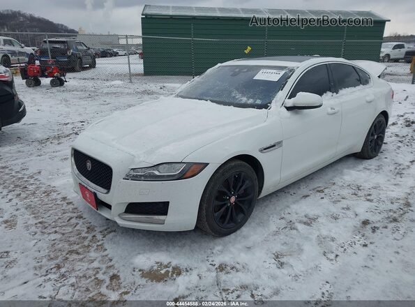 SAJBJ4FX2LCY83380 2020 JAGUAR XF Белый Передняя левая четверть