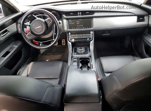 SAJBJ4FX9KCY78949 2019 JAGUAR XF Черный Вид панели приборов