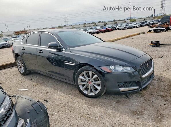 SAJBJ4FX9KCY78949 2019 JAGUAR XF Черный Передняя правая четверть