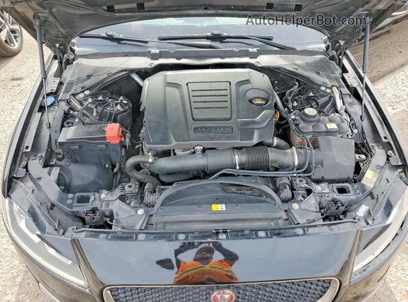 SAJBJ4FX9KCY78949 2019 JAGUAR XF Черный Вид задней части салона