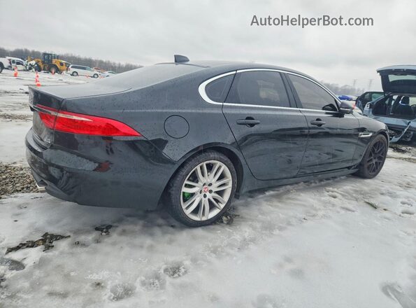 SAJBK4BV1GCY15479 2016 JAGUAR XF Black Задня права чверть