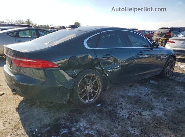 SAJBK4BV3GCY16178 2016 JAGUAR XF Зеленый Задняя правая четверть